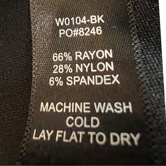 Betabrand Classic Dress Yoga Boot-Cut Pant W0104-BK Black Small S-Petite - Picture 9 of 16